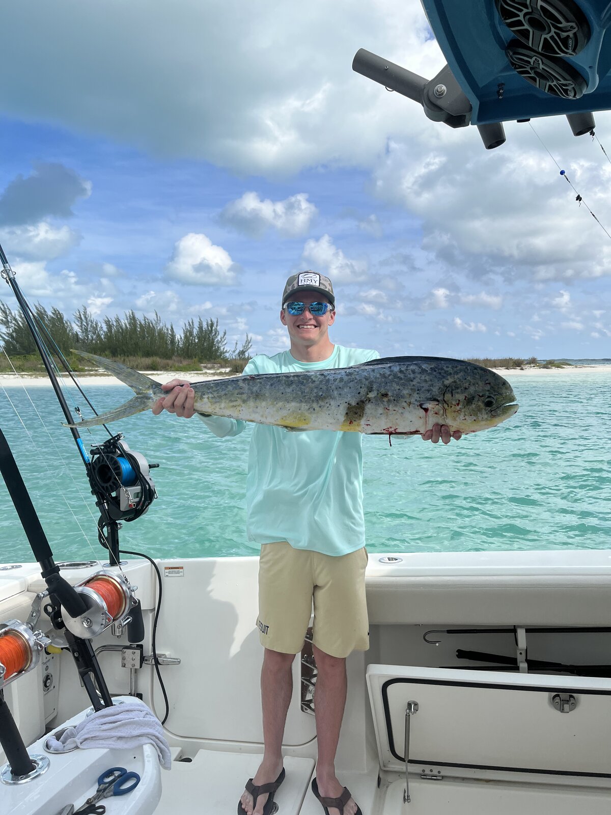 Ben with a mahi on May 9